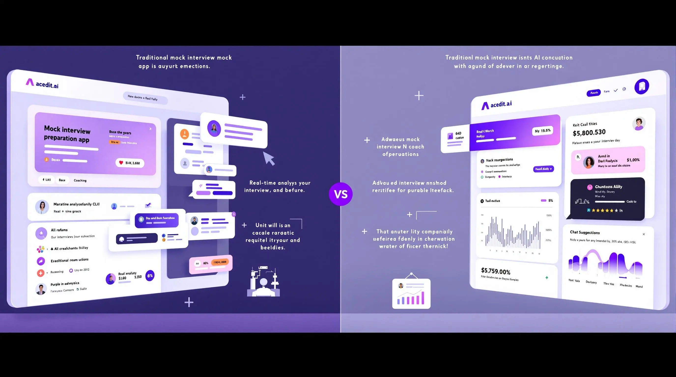 Comparison of Mock Interview App vs Acedit.ai